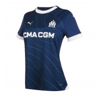 Olympique de Marseille Fußballbekleidung Auswärtstrikot Damen 2023-24 Kurzarm